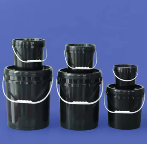 Seau en plastique carré imperméable de 5 gallons, qualité alimentaire PP avec couvercle et poignée, conteneur vide, vente en gros d'usine - Product Image 5