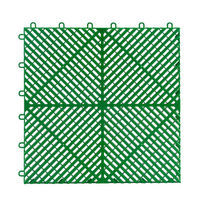 Dalles de sol en plastique antidérapantes à emboîtement pour garage, atelier, salle de lavage de voitures, revêtement de sol imperméable