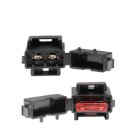 Tambahkan sambungan sekring mini tipis Micro2, dudukan sekring 32V low ATC ATO untuk mobil, truk, SUV.