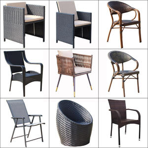 Cross-border Outdoor Table Chair Set <b>Waterproof</b> <b>Sunscreen</b> Anti-Corrosion Rattan Backrest Garden Furniture for Courtyard Balcony - Product Image 4