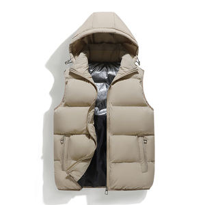 Gilet matelassé classique et polyvalent en polyester <span class=keywords><strong>sans</strong></span> manches pour homme, fabriqué en Chine, idéal pour les activités de plein air - Product Image 2