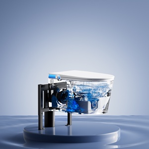 スマートトイレシステム スマートトイレ 壁掛け式スマートビデトイレシート Eウォーター技術搭載スマートトイレ - Product Image 2