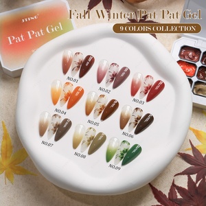 JTING Nueva Colección de Esmaltes de Uñas en Gel para Otoño/Invierno, 9 Colores, Colección Pat Pat Gel Polish, Libre de TPO y HEMA, Suministros para Arte de Uñas, OEM ODM - Product Image 4