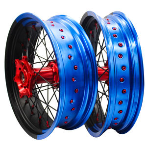 Nouveau design personnalisé 16 17 pouces 36 rayons Yzf 250 450 <span class=keywords><strong>2022</strong></span> roues de moto pour roues yamaha Supermoto - Product Image 2