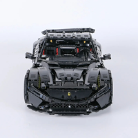 JIESTAR 91102 Voiture de sport 1:8 en plastique ABS, modèle de blocs de construction, jouet pour enfants, 3097 pièces, kit de 40 pièces, 8-13 ans