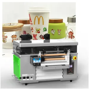 Pabrik Lingya mesin printer digital kualitas tinggi UV dtf 40cm mesin label kristal dengan 2 kepala xp600
