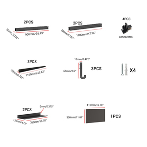 Hot Bán Hiện Đại Tường Kệ Đa Chức Năng Treo Tường Lưu Trữ Nổi Kệ Trang Trí Nội Thất Tường Giải Pháp Cho Nghiên Cứu - Product Image 3