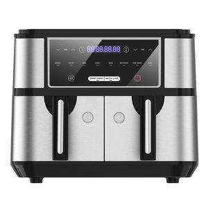 Vente en gros friteuses intelligentes petit électroménager de cuisine <span class=keywords><strong>friteuse</strong></span> électrique multifonctionnelle 6L 8L double air numérique sans huile - Product Image 2