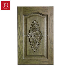 Puertas Personalizadas Happy Houses, Tablero de Madera Estilo Persiana, Proveedor de Diseño Clásico para Puertas de Gabinetes de <span class=keywords><strong>Cocina</strong></span>, Muestra Gratuita Basada en Dibujos - Product Image 2