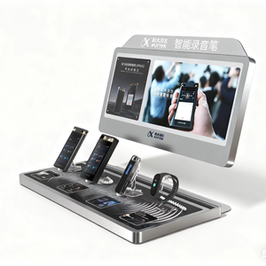 Support d'affichage lumineux LED moderne personnalisé en plastique, métal et bois avec montage facile en DIY pour la conversion des ventes au détail - Product Image 4