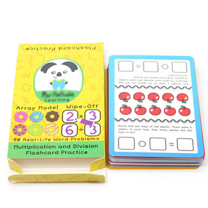 Chơi Thẻ Nhà Sản Xuất Tùy Chỉnh Arabic Từ Học Tập Thẻ Flash In Ấn Trò Chơi Thẻ Cho Trẻ Em - Product Image 4