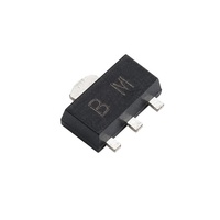 Transistor à jonction bipolaire NPN BCX55-16 60V 1A Amplificateur de commutation de puissance moyenne SOT-89 SMD BJT