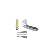 Ensemble de quincaillerie pour portes de placard intérieures pliantes en acier galvanisé, insonorisées, coulissantes, avec vis, taille personnalisable, vente en gros