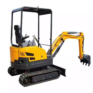 Mini Excavadora Económica, Pequeña Excavadora con Motor Potente para Uso en Construcción - Product Image 1