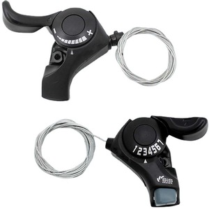 <span class=keywords><strong>Desviador</strong></span> <span class=keywords><strong>delantero</strong></span> de 7 velocidades, palanca de cambios manual de 21 velocidades para <span class=keywords><strong>bicicleta</strong></span> de montaña, diseño de dedo dividido, accesorios esenciales para montar en <span class=keywords><strong>bicicleta</strong></span> - Product Image 1