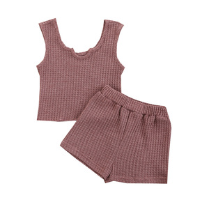 Nouvelle collection 2022 : Vêtements d'été pour enfants, ensembles de vêtements de boutique pour bébés filles, édition Han - Product Image 1