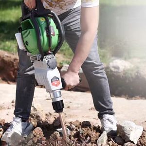 Taladro de roca hidráulico portátil al mejor precio, Taladro de Martillo de gasolina profesional con componente de Motor de núcleo para martillo de gato minero - Product Image 4