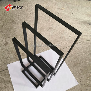 Hot bán Matte đen kim loại dễ dàng để cài đặt tầng khăn khô Rack hiển thị phòng tắm khăn hiển thị đứng - Product Image 4