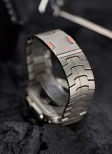 Correa de Reloj Inteligente Magnética de Aleación de Titanio con Cierre Magnético para Reloj y <span class=keywords><strong>iWatch</strong></span>, Diseño Iron Man, Resistente al Agua, Venta al Por Mayor - Product Image 4