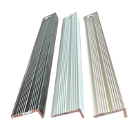 Plinthe en aluminium anodisé extrudé, profilé de moulure murale métallique étanche pour la rénovation intérieure de la maison