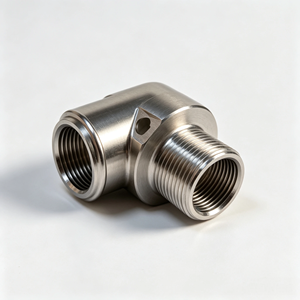 Conector de Tubería de Acero Inoxidable Multiestilo, Mecanizado CNC, Codo Recto, Brida, Adaptador Roscado, Servicio Personalizado - Product Image 2