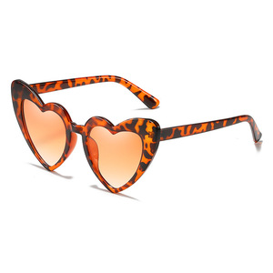 2024 Hot Selling Thick Cute Peach Heart Frameless Sun <strong>Glasses</strong> Summer Beach <strong>Party</strong> <strong>Glasses</strong> Women Mirror Optical TAC Lenses <strong>Pink</strong> - Product Image 5