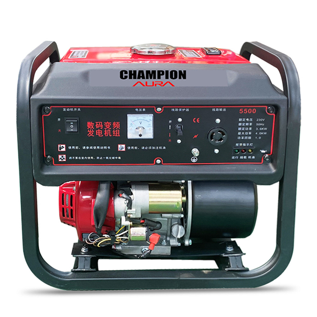 4kva 220v Portable Silent Gasoline Inverter Generator 4kw Japan Technical for Home Use High Quantity Auto Start