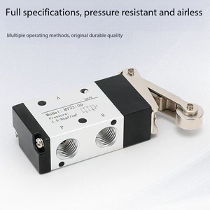 Vanne mécanique pneumatique à 2 positions et 3 voies |   Vanne directionnelle manuelle à bouton-poussoir, électrovanne MV32-00/08/09/10-1 - Product Image 5