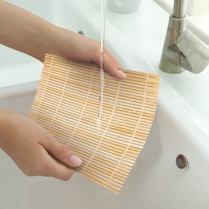 Esterilla de Bambú Natural para Enrollar <span class=keywords><strong>Sushi</strong></span>, Apta para Contacto con Alimentos, Superficie Lisa, para Preparación de <span class=keywords><strong>Sushi</strong></span> en Casa y Restaurantes - Product Image 5