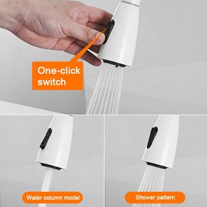 <span class=keywords><strong>Robinet</strong></span> de cuisine en acier inoxydable blanc à vente chaude, <span class=keywords><strong>robinet</strong></span> à une touche <span class=keywords><strong>pour</strong></span> arrêter l'eau et <span class=keywords><strong>robinet</strong></span> extractible - Product Image 4