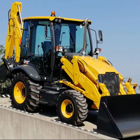 Tout nouveau chargeur rétrocaveuse CLG777A de 8 tonnes 9 tonnes 1m ³ avec chargeur d'excavatrice 4x4 en Australie Albanie Bosnie-Herzégovine