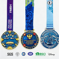 Médailles, trophées et plaques personnalisés de Chine pour les gymnases, les écoles d'arts martiaux et les récompenses d'ouvre-bouteilles de cyclisme