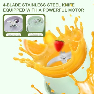 New Portable Electric Juicer Blender USB Rechargeable <b>Mini</b> Juicer Cup Office Sport Juicer Machine Water <b>Bottle</b> Ice Crusher Cup - Product Image 6