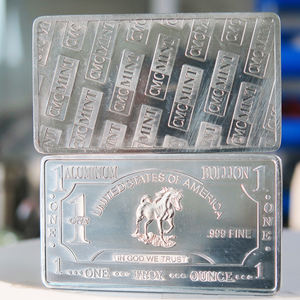 2023 Metal Type Challenge Coin metal crafts 1 oz .999 barra de alumínio puro para venda B62H - Product Image 5