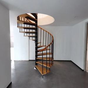 كود البناء فيكو: درابزين داخلي حديث، درج خشبي، سلالم حلزونية - Product Image 3