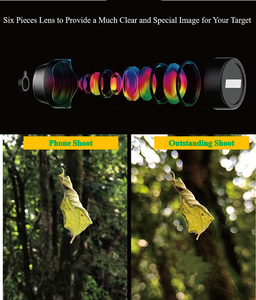 Lente Macro Profesional Teleobjetivo para Retratos con Enfoque Largo 4K HD para Teléfonos Móviles Pentax/Sigma con Recubrimiento Verde FMC - Product Image 3