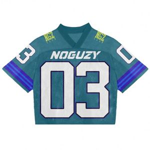 Maillot de rugby à manches courtes personnalisé, uniforme de football américain, polyester à séchage rapide, vêtements d'équipe - Product Image 4