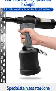 <span class=keywords><strong>Remachadora</strong></span> Neumática Industrial de Alta Resistencia YS-6312: Boquillas de Múltiples Tamaños para Remachado de Láminas Metálicas/Automotrices - Product Image 6