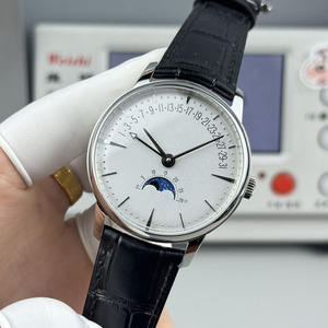 Reloj multifunción de alta calidad para hombre con fase lunar blanca: reloj mecánico de lujo, estilo empresarial y resistente al agua - Product Image 4