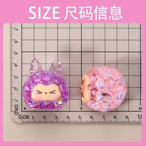 Liquid 3D <span class=keywords><strong>Kiki</strong></span> Resin Charms Oil Adornos en miniatura Casa de muñecas para caja ciega - Product Image 2