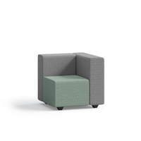 Canapé modulaire moderne sur mesure pour salle d'attente, en forme de L, de I ou en croix, ensemble de canapés rembourrés pour espace de réception de bureau