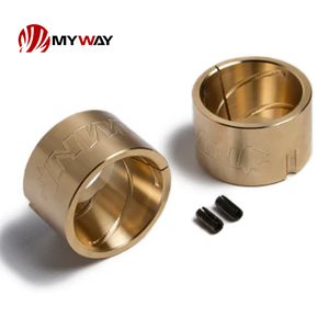 جلبة نحاسية مشقوقة ذاتية التشحيم عالية القوة ومقاومة للتآكل من MYWAY مع شفة لقطع غيار الجرارات الزراعية والحصادات - Product Image 3