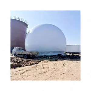 HY Biogas plant double membrane gas holder biogas generator small biogas septic tank system