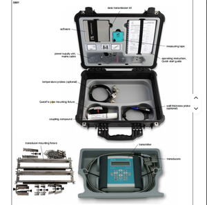 Débitmètre ultrasonique portable FLEXIM FLUXUS G601 haute précision IP66 à fixation par pince pour test d'abrasion, garantie 1 an - Product Image 1