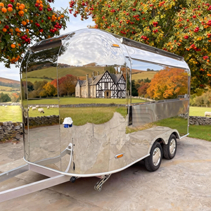 Food Truck rétro de haute qualité pour hot-dogs, hamburgers, kebabs, poulet frit, nourriture <span class=keywords><strong>maison</strong></span>, à vendre - Product Image 2