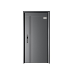 Heavy-Duty Metal Steel Armor Door with Pivot System - Modern <strong>Security</strong> Entrance <strong>Gates</strong> for Residential/<strong>Commercial</strong> Buildings - Product Image 2