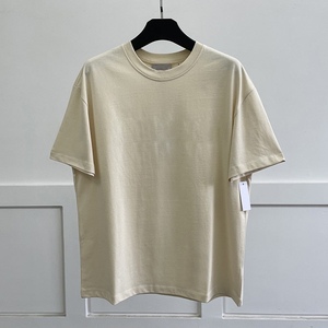 Camiseta de Alta Calidad, 300 Gramos, 100% Algodón Pesado, Corte Cuadrado, Estilo Minimalista Urbano, Lisa, para Mujer - Product Image 5