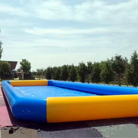 Réservoir d'eau gonflable de haute qualité et à bas prix, fabriqué en PVC épaissi, robuste et durable
