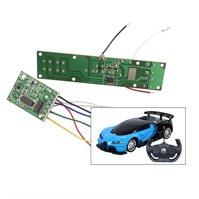 KY Custom 4CH RC Car Toy PCBA Board 27MHz Transmitter Receiver Circuit PCB Assembly OEM Manufacturer