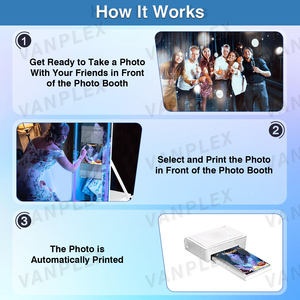 Miroir magique tout-en-un 32/43 pouces avec appareil photo reflex numérique, imprimante, flight <span class=keywords><strong>case</strong></span> et garantie <span class=keywords><strong>de</strong></span> 2 ans – Vente directe usine - Product Image 5